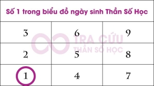 Ý Nghĩa Số 1 Trong Biểu Đồ Ngày Sinh Thần Số Học